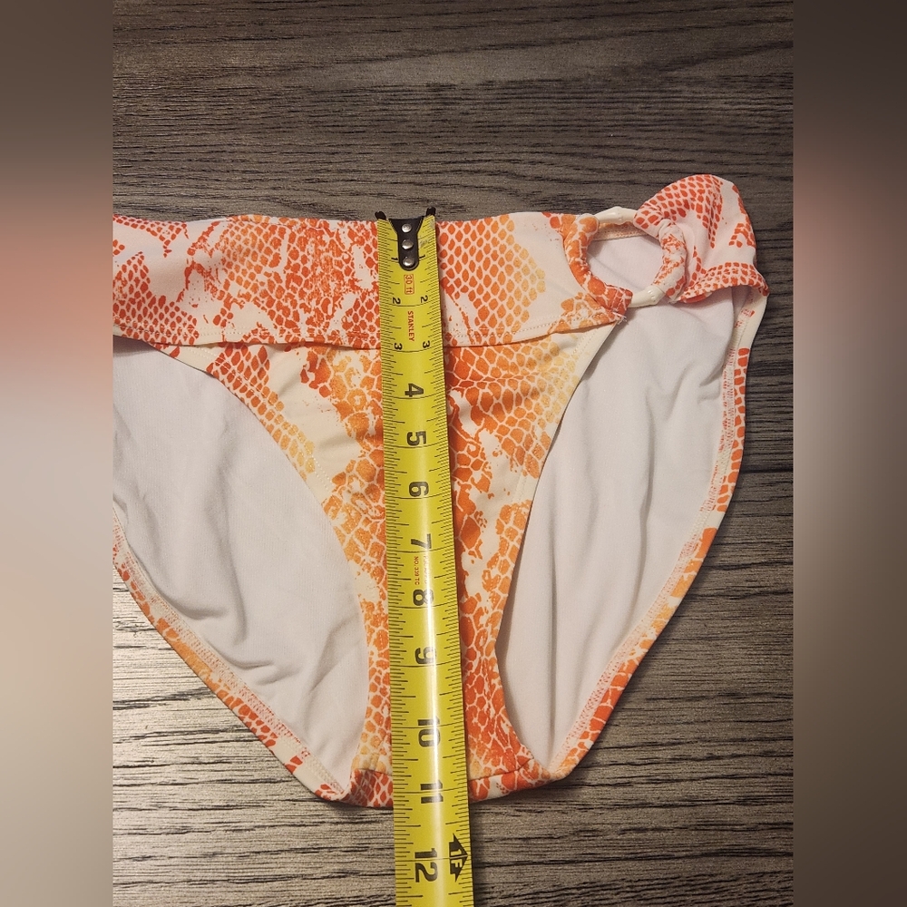 Victoria Secret Tankini Top and Briefs Swim Set - Coral Snake Print Size M. - Picture 4 of 7
